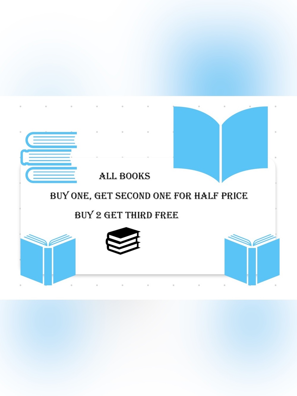 LABOUR DAY MONDAY BOOK BUNDLE OFFER